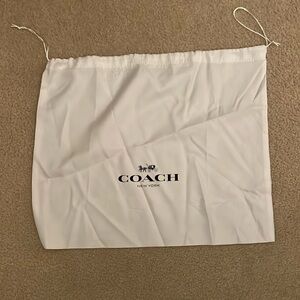 Coach purse dust bag